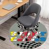1PC START YOUR ENGINES Office Round Area Rug, Under Office Chairs Bedroom Living Room Home Decor,Carpet for Office, -1110250