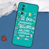 Чехол для книг Книжная полка Цитаты Чехол Для Honor Magic 8 7 5 6 Lite 400 200 Pro 50 70 90 X8c X8b X9a X9b X9c X9d Win RT Обложка