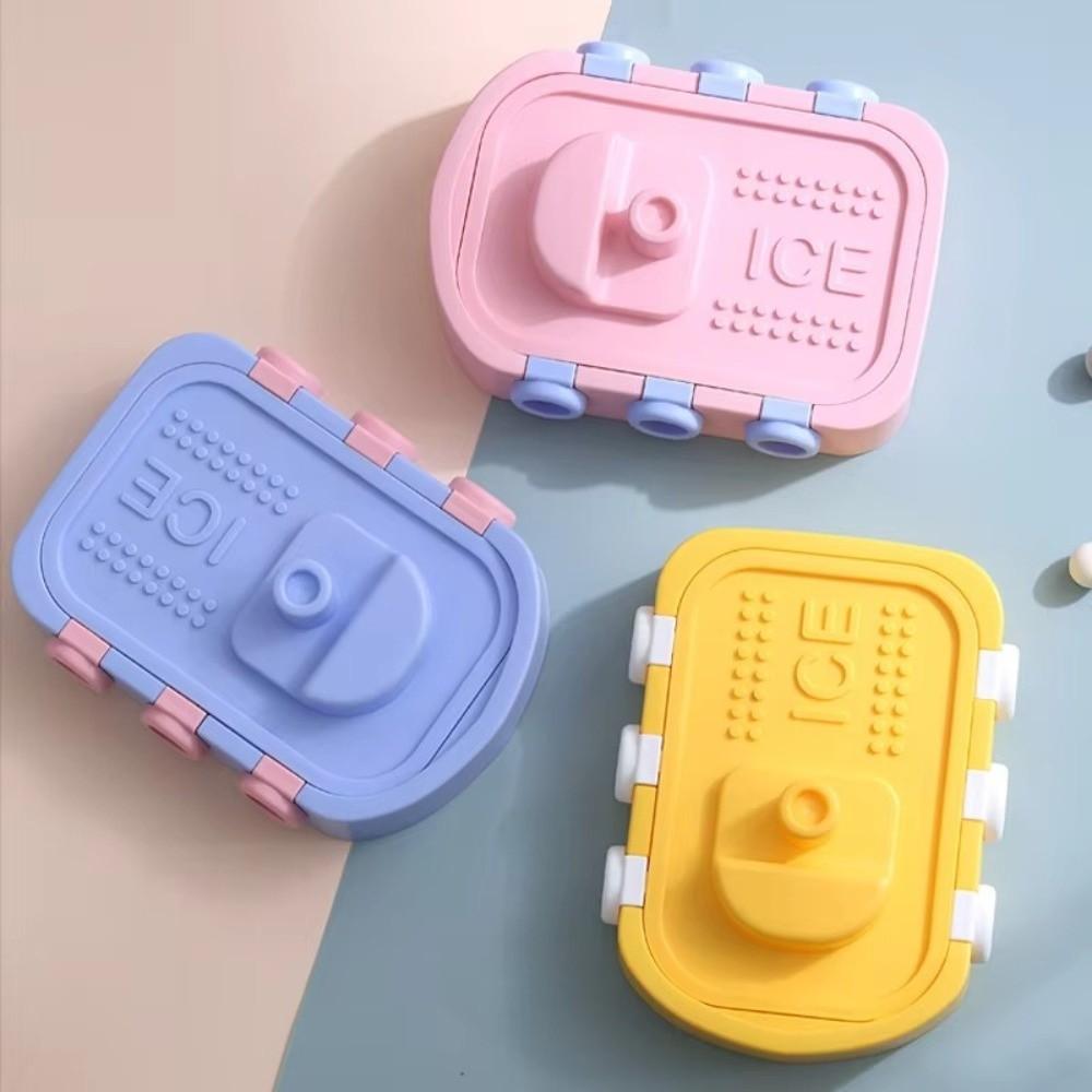 Boat Shape Ice Cube Tray 6-hole Ice-making Box Funny Ice Cream Mold Summer