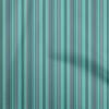 oneOone Cotton Cambric Sea Green Fabric Stripes Quilting Supplies Print Sewing Fabric By The Yard 42 Inch