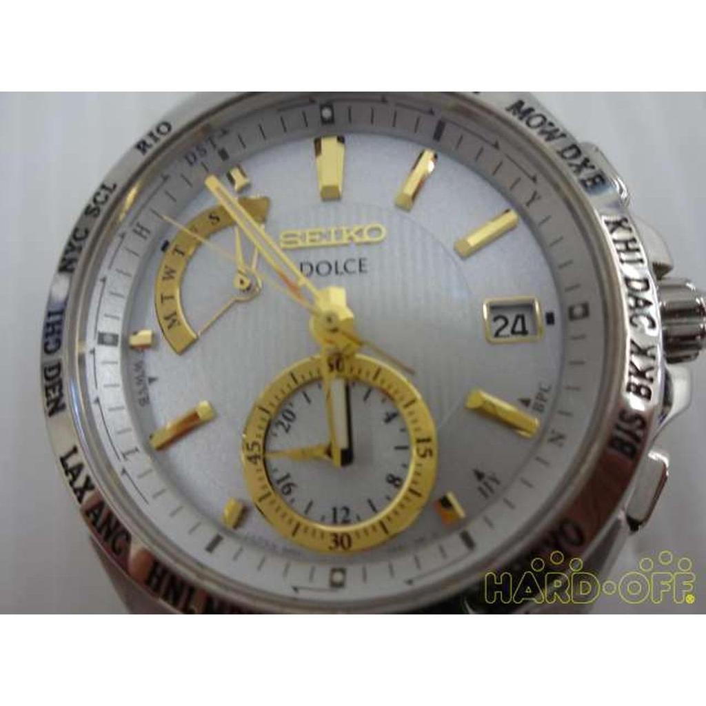 Used SEIKO 8B54-0AF0 Seiko Watch
