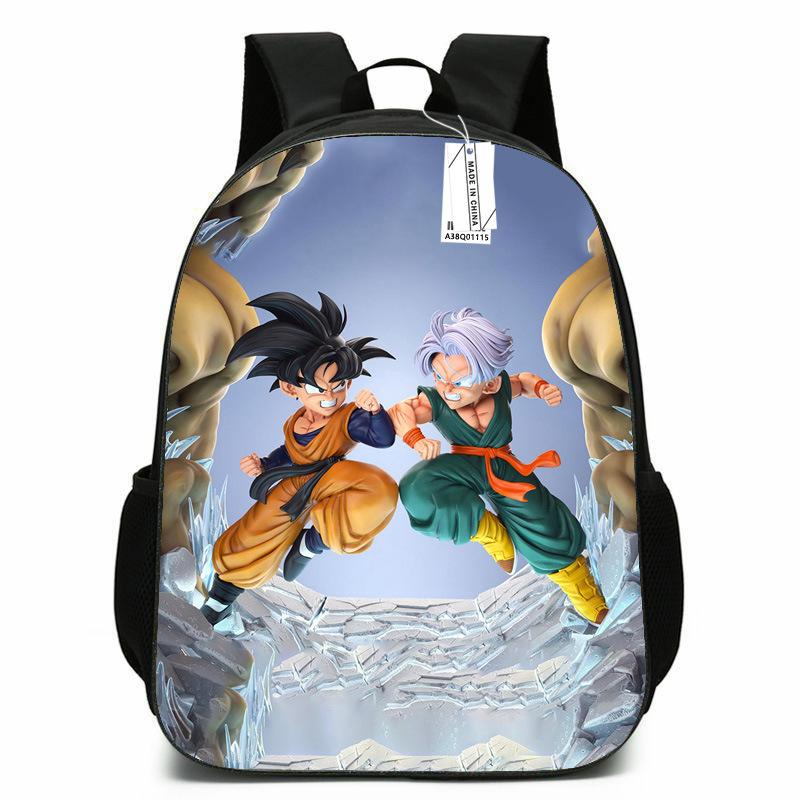 Аниме Периферия Dragon Ball Рюкзак Dragonball Студенческая Школьная Сумка Wukong Полиэстеровый Рюкзак Рюкзак