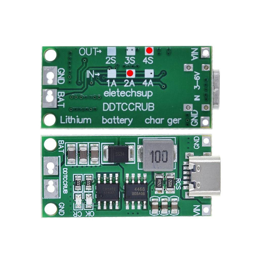 11.1V 14.8V Type-C к 8.4V 12.6V 16.8V Зарядка литиевой батареи Повышающая плата Повышающий модуль 2S 3S 4S