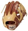 Rawlings HYPER TECH COLOR SYNC GR5FHTCN55W Baseball Throw Glove, Soft, All-Around, Brown/Camel, 11.75 Inches, Left-Handed