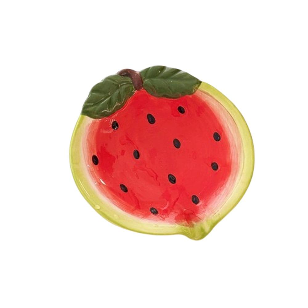 Cute Soap Storage Box Strawberry Soap Tray Decorative Storage Rack Ceramic Soap Box Household