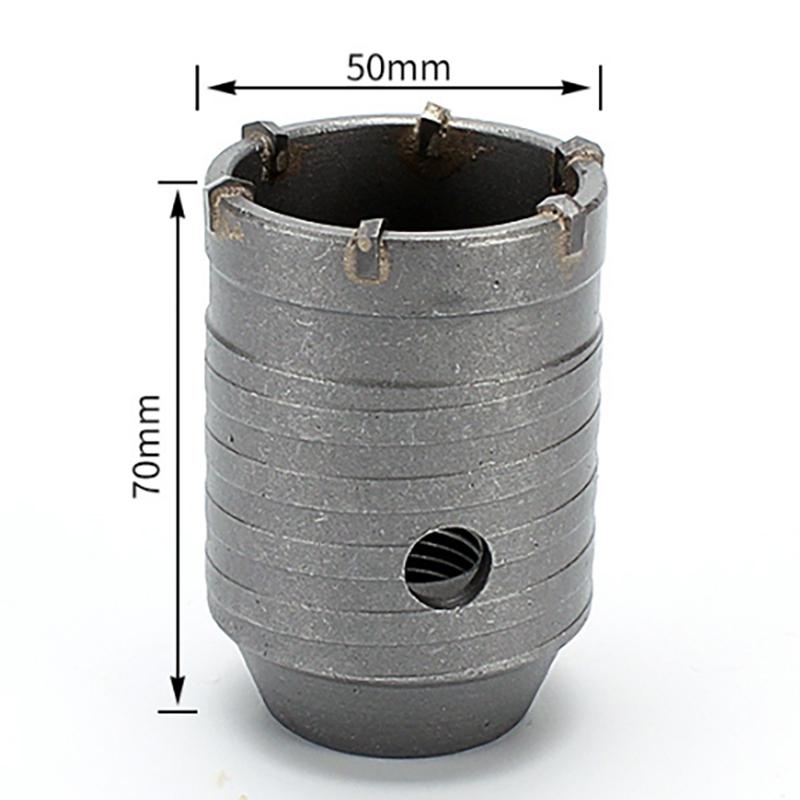 Сверлильная коронка для бетонной стены, кольцевая пила, набор сверл с валом, цементный инструмент