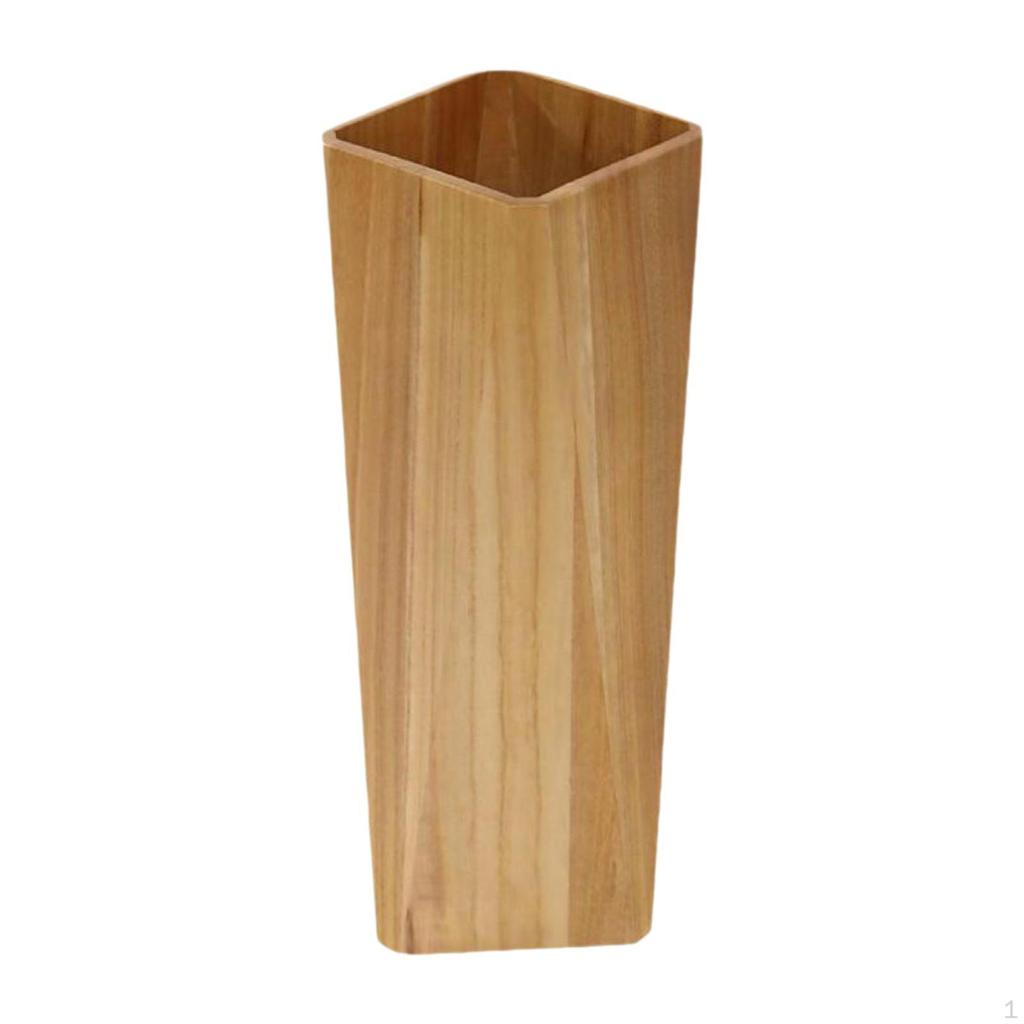20-Inch Tall Wooden Umbrella Rack Suitable for Entryways and Supermarkets