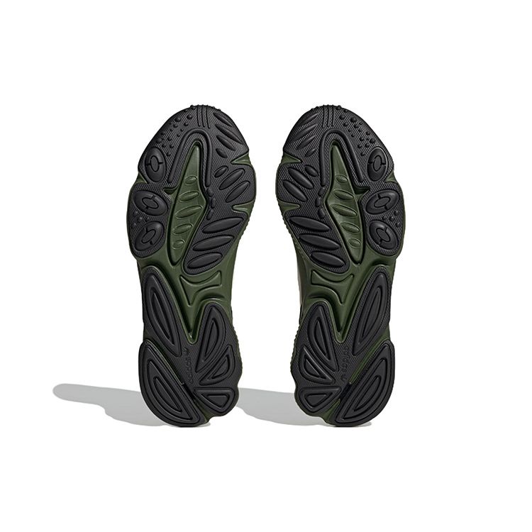 adidas Оригиналы Oztral Ткань Кожа Спорт Амортизация Противоскользящие Износостойкие Низкие Повседневные Кроссовки Унисекс Повседневная Обувь IF5413