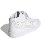 Adidas Forum Mid White Black Женские кроссовки Cloud-White Core-Black GY0819