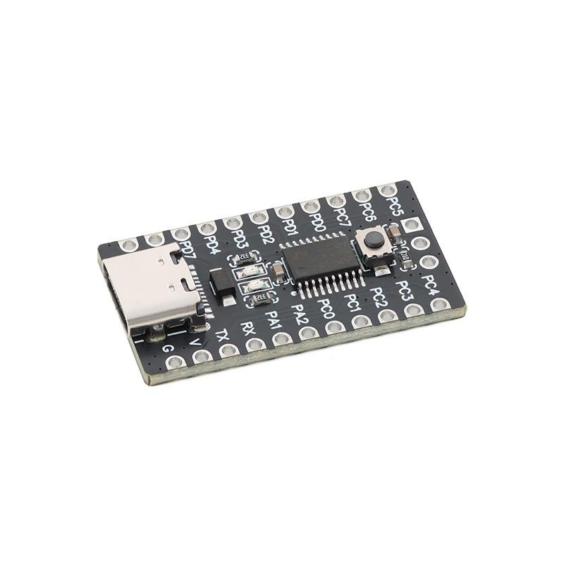 CH32V003F4P6 Плата разработки микроконтроллера RISC-V, Базовая плата, 48 МГц, 16 КБ Flash, Низкое энергопотребление, с интерфейсами ADC USART I2C SPI