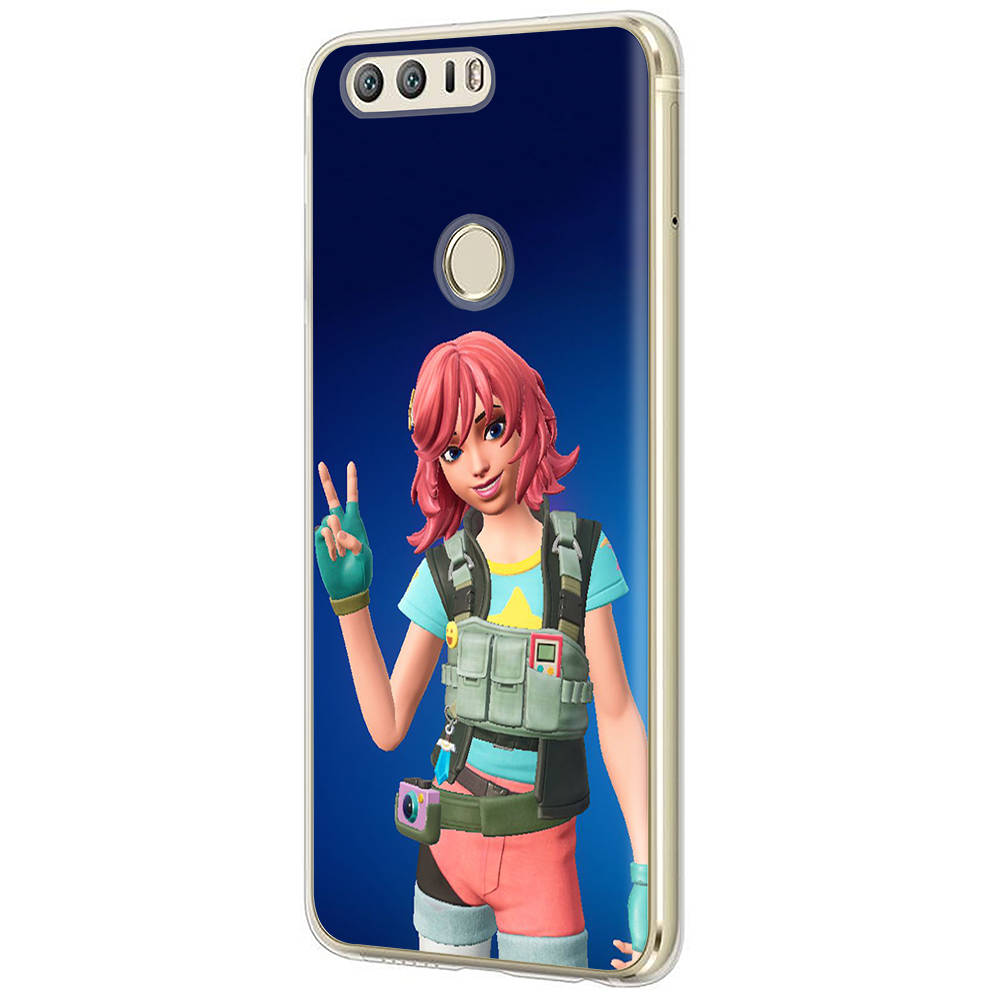 Чехол для игры Fortnite RT88 для Samsung A04 A14 A23 A34 A54 M23 M33 M52 M53 Realme 10 9 C30S C35 C55 VIVO Y02S Y21 Y33S Y51 X80 Pro Прозрачный чехол