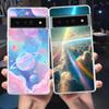 Чехол для телефона "Звезды Земли Космос" для Google Pixel 9 8 7 6 Pro XL 8A 7A 6A 5 4 5A 4A 3A XL 5G мягкий Силиконовый Прозрачный ТПУ Чехол