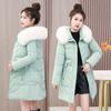 Women's Jacket Hooded Coat Big Fur Collar Winter Clothes Women Down Coats Fashion Warm Cotton Jackets