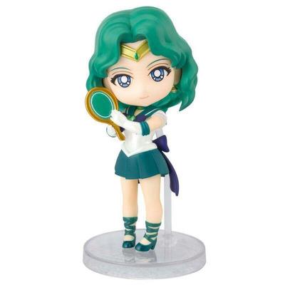 TAMASHII NATIONS Figuarts mini Сейлор Мун Супер Сейлор Нептун 90 мм раскрашенная подвижная фигурка BAS60991 -Вечное издание- Прибл.. ПВХ и АБС