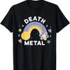Death Metal Rainbow I Cute Rock Festival Concert T-Shirt