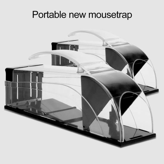Гуманная мышеловка для помещений 9,9 дюймов живые ловушки для мышей без защемления хвостов многоразовая крысоловка