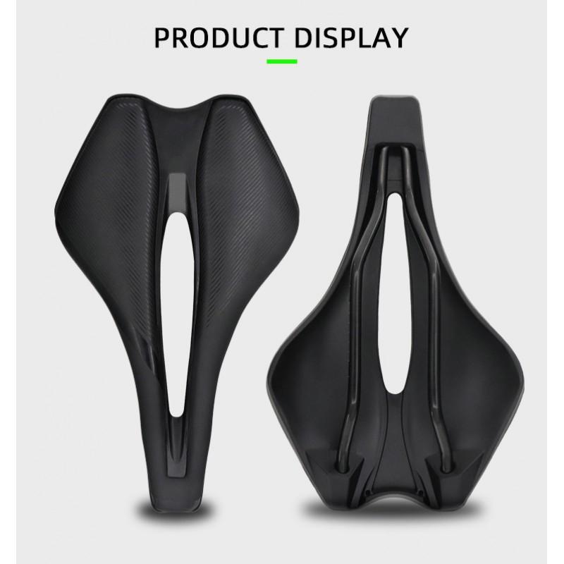 Mountain Bike Saddle Seat With Aluminum Alloy Rail Men Women Cycling Comfort Pad