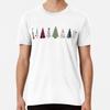 Swedish Minimalist Christmas Trees Pattern - S To 5XL Made In the AU/USA T-Shirt