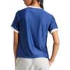 adidas Женская футболка Originals с 3 полосками, темно-синяя, IR7466