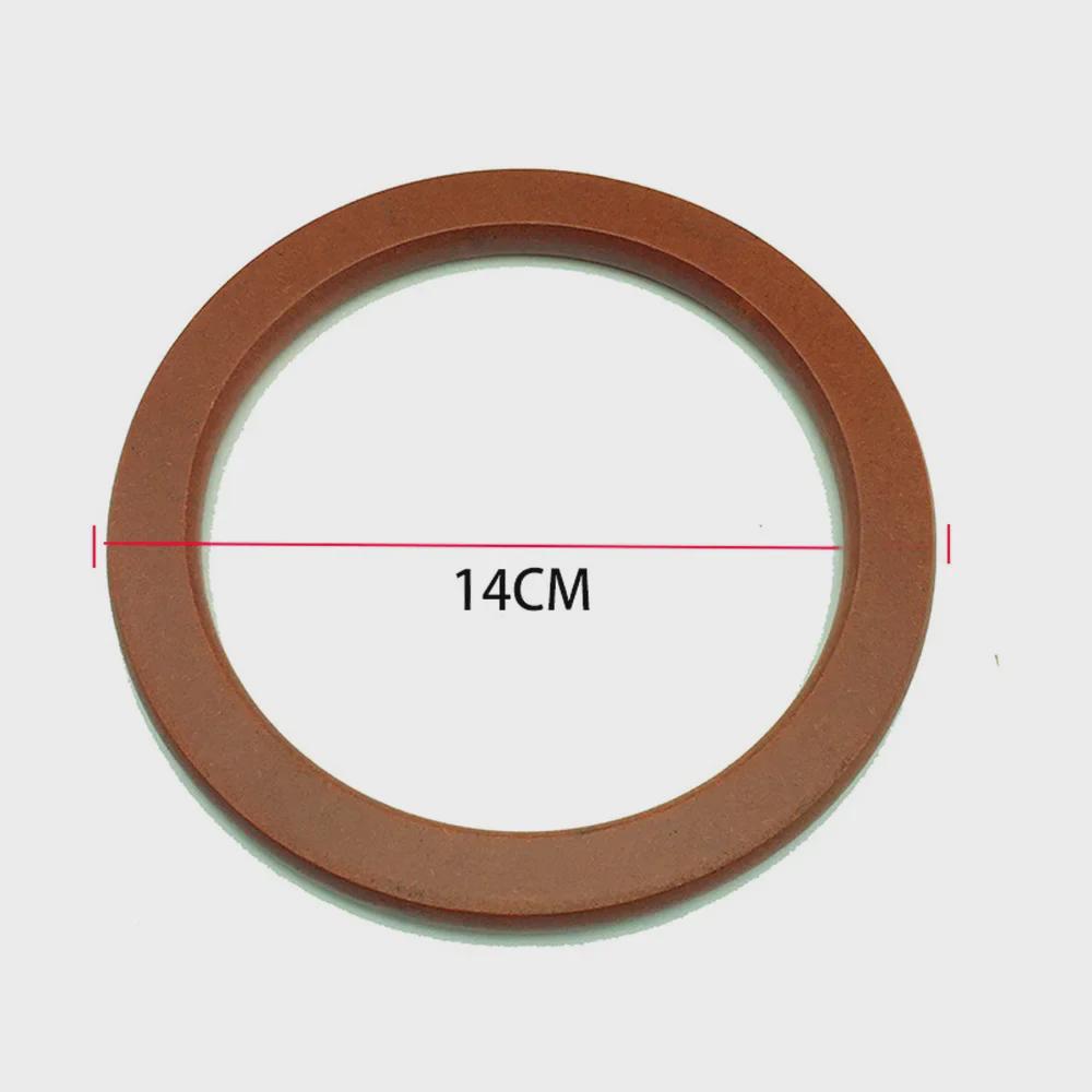 «Подарочная коробка ручной работы из дерева и бамбука с круглой D-образной ручкой»