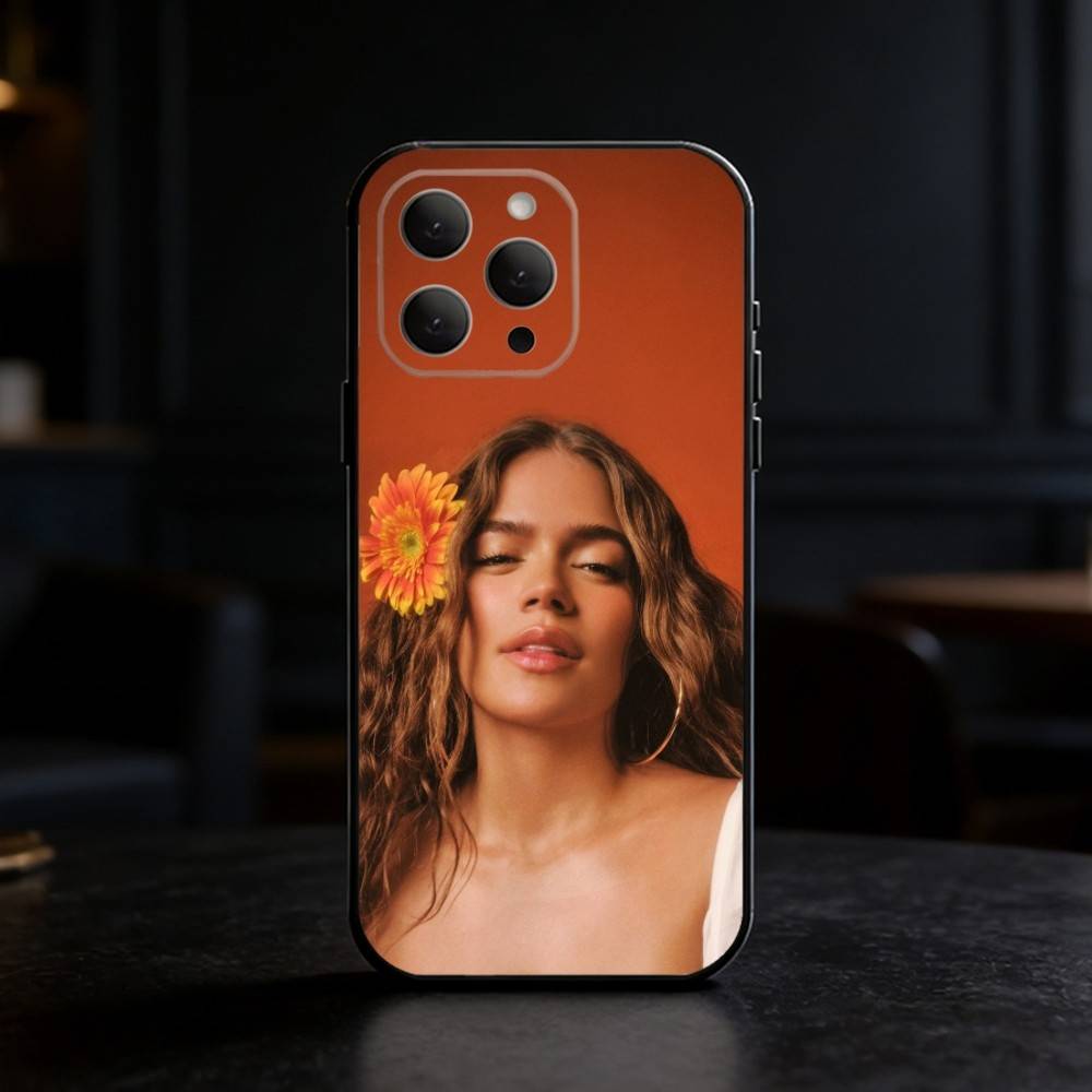 K-Karol G Tropicoqueta Чехол для телефона Силиконовый черный Мягкий Для IPhone 17,16,15,14,13,12,11,SE,Plus Pro Max