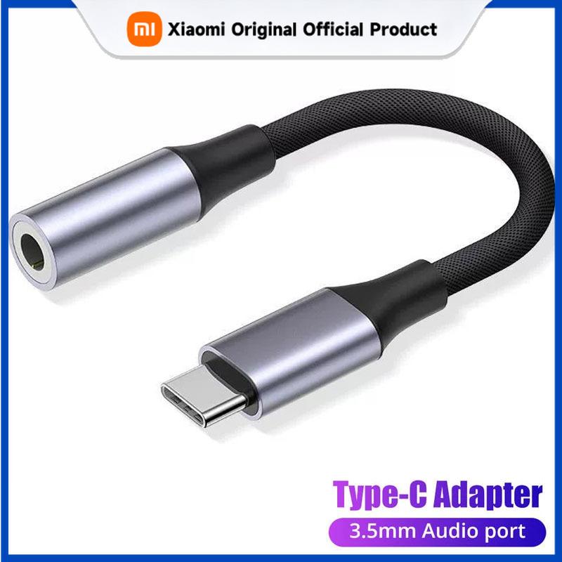 Xiaomi Адаптер для наушников USB Type C на 3,5 мм USB-C 3 5 мм Аудиокабель-конвертер для iPhone 15 15 Pro MAX Samsung Galaxy Huawei Xiaomi