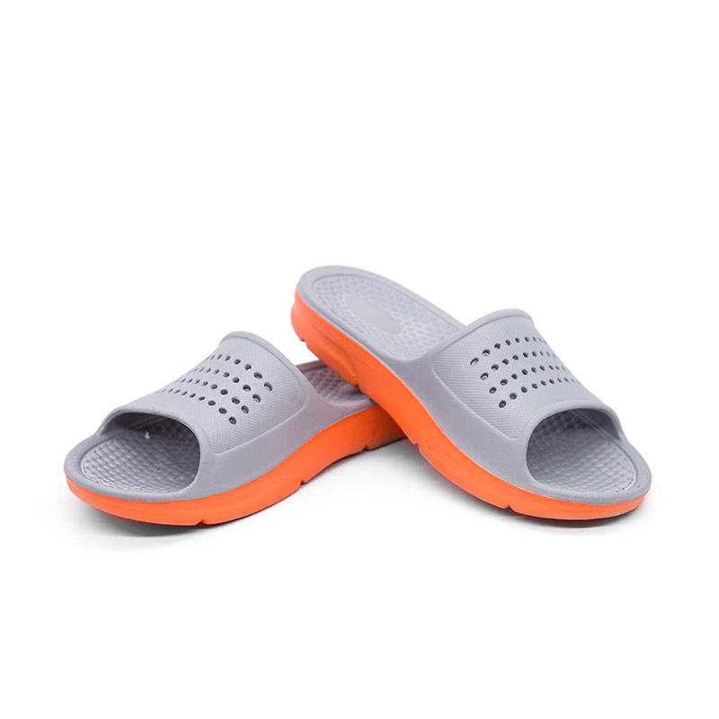 2024 Нескользящие тапочки с защитой от протеканий, размер плюс 49 50, мужские тапочки для ванной, домашние тапочки, пляжные, легкие, удобные, с мягкой подошвой