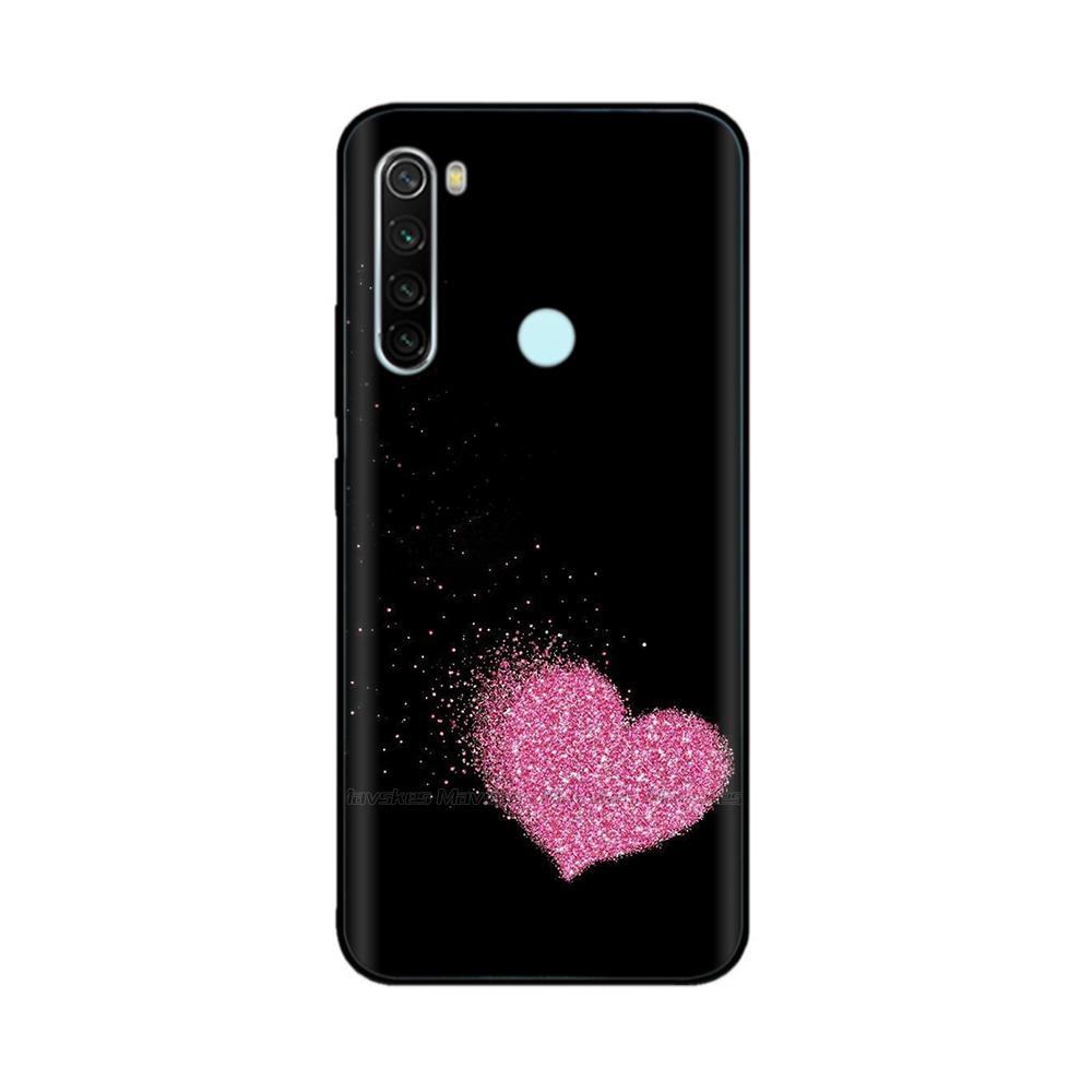 Для Xiaomi Redmi Note 8T Чехол с узором Полная защита Мягкий жидкий силикон Мультяшный чехол для Redmi Note 8T Note8T Оболочка Fundas