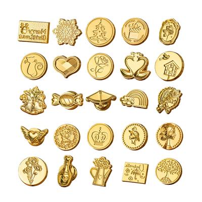 DIY Art Seal Head Wax Seal Stamp Head для наборов деревянных штампов, рождественское приглашение, конверт, декоративный для упаковки, скрапбукинга