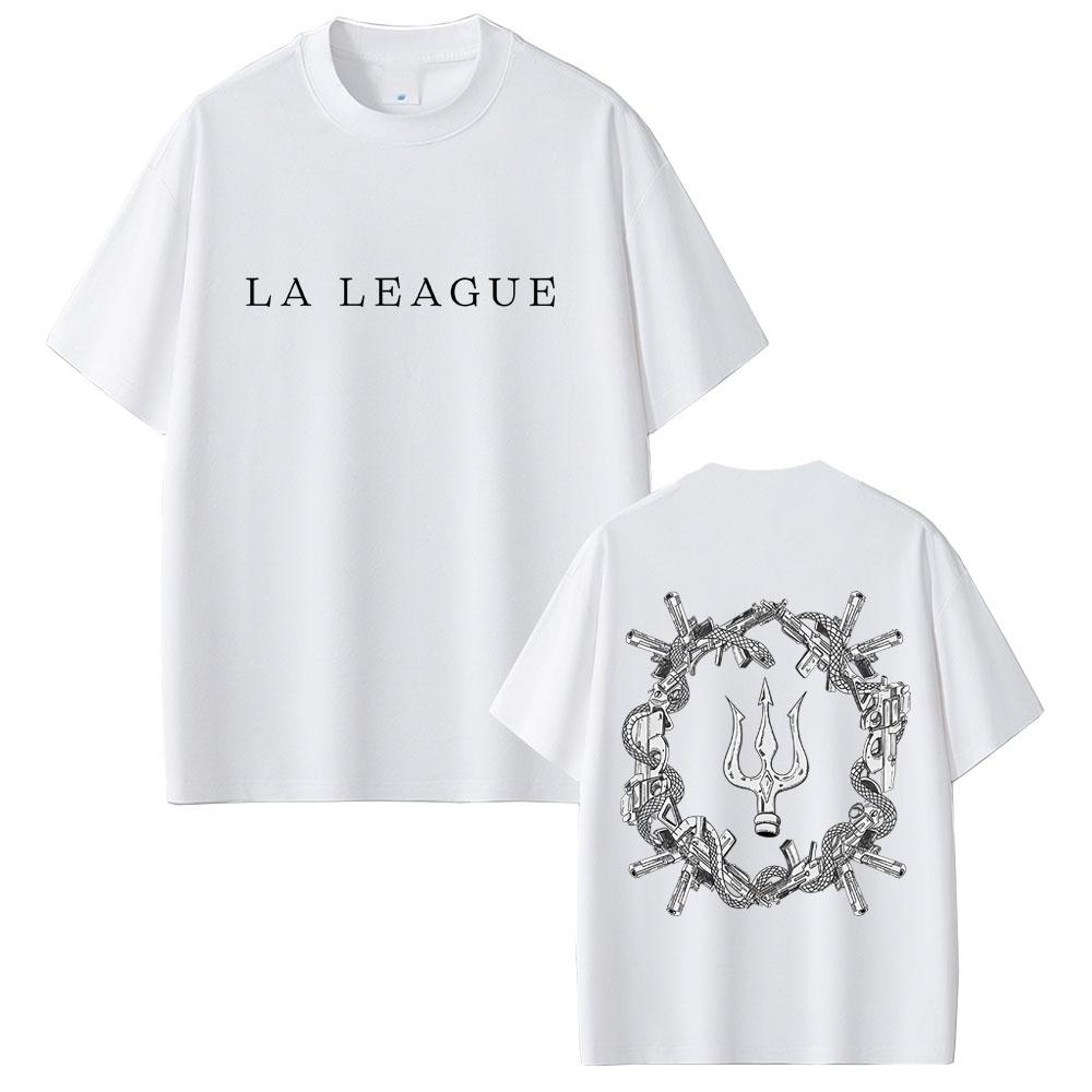 Spring and Summer New Menswomens Hip Hop Element Pattern Printed Cotton Fashionable Casual Short Sleeved Round Neck Tshirt