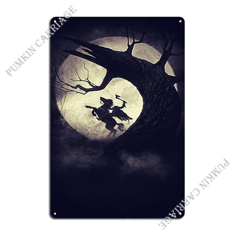 Sleepy Hollow Johnny Depp Metal Signs Printing Decoration Decoration Cinema Create Tin Sign Poster