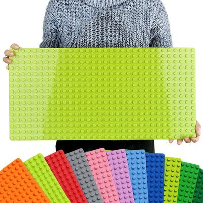 16*32 точки DIY большие аксессуары для базовой пластины, строительные блоки, игрушки, совместимые со всеми брендами, большие строительные блоки, базовая пластина для стены