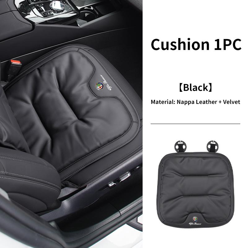 Universal Velour Car Seat Cover Leather Auto Backrest Protective Cushion For Alfa Romeo Giulietta 159 147 156 166 Mito Giulia GT