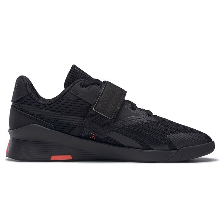Reebok Lifter PR 2 Black Unisex Sneakers Core-Black Night-Black Orange-Flare FY3830
