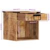 Nightstand 40 x 30 x 37 cm Solid Mango Wood