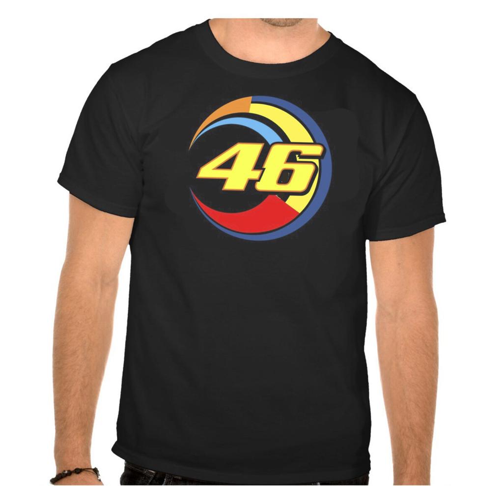 46 The DOCTOR Valentino Rossi Pilot Black TShirt 875