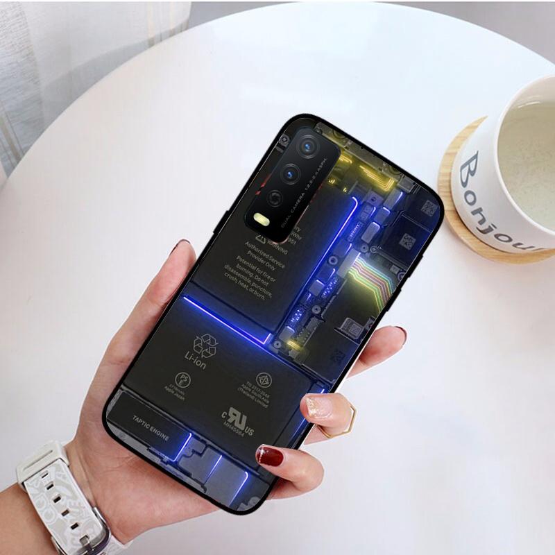 Чехол для телефона VIVO Y31 Y21 Y70 Y21S Y20S Y72 Y35 Y11 Y53S Y33S Y55 Y76 Y51 Y11S Y01 Y1S Y91C Y91i Чехол с печатной платой аккумулятора