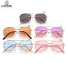 Fashion Children'S Sunglasses Cute Rainbow Double Beam Baby Sunglasses Sun Protection Uv Protection Glasses