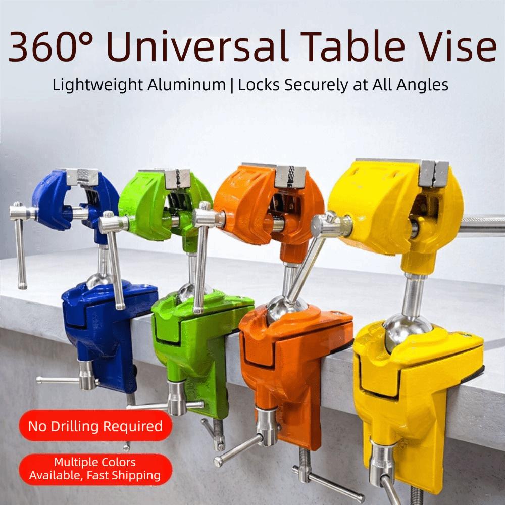 Precision Casting All Steel Vise Swivel Table Vise Hand-craft & Maintenance Operations