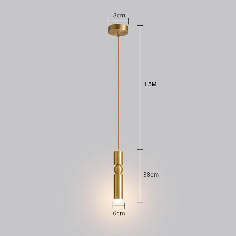 НОВЫЕ акриловые светодиодные подвесные светильники для спальни, черные, золотистые, длинные, подвесные светильники для кухни, барной стойки, магазина