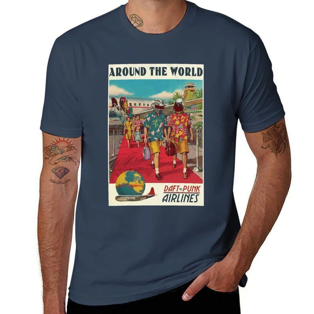 Daft Around The World Classic T-Shirt Quick Dry Travel T-Shirt