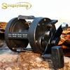 SOUGAYILANG RightTrolling Fishing Reel Black 3.8:1 Saltwater Freshwater Spinning Fishing Tackle Reel for Sea Fishing