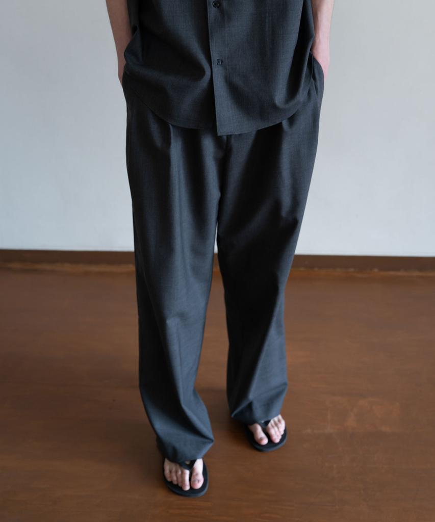 BLANKROOM Mati Wool Slacks_Charcoal