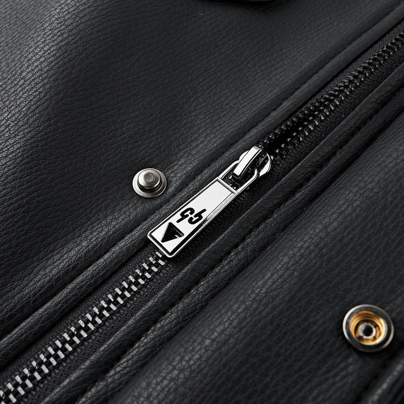 Genuine Leather Jackets for Middle-aged and Elderly Men, Casual Cotton Coats, Mid-length Thickened Leather Jackets, Trendy Winter Dad Clothes