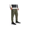 Under Armour Unstoppable Cargo Logo Solid Color Outdoor Relaxed Fit Mid Rise Pants Men Bottoms Dark-Green 1352026-391