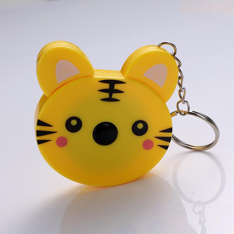 Mini Tape Meter Tape Tailor Ruler Keychain Measuring Tape Clothing Size Tape Measure Portable Sewing Tools Accessory