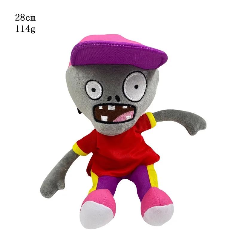 1 шт. 30 см Растения против Зомби Мягкие игрушки PVZ Zombies Gargantuar Hats Пиратские Зомби Мягкие плюшевые игрушки для детей Подарок детям