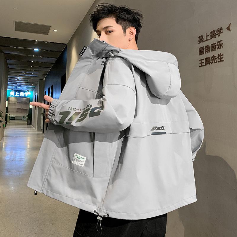 Куртка Мужская куртка Весна Осень Зима Новый стиль Плюшевая мужская одежда Красивые куртки Мальчики Повседневные топы