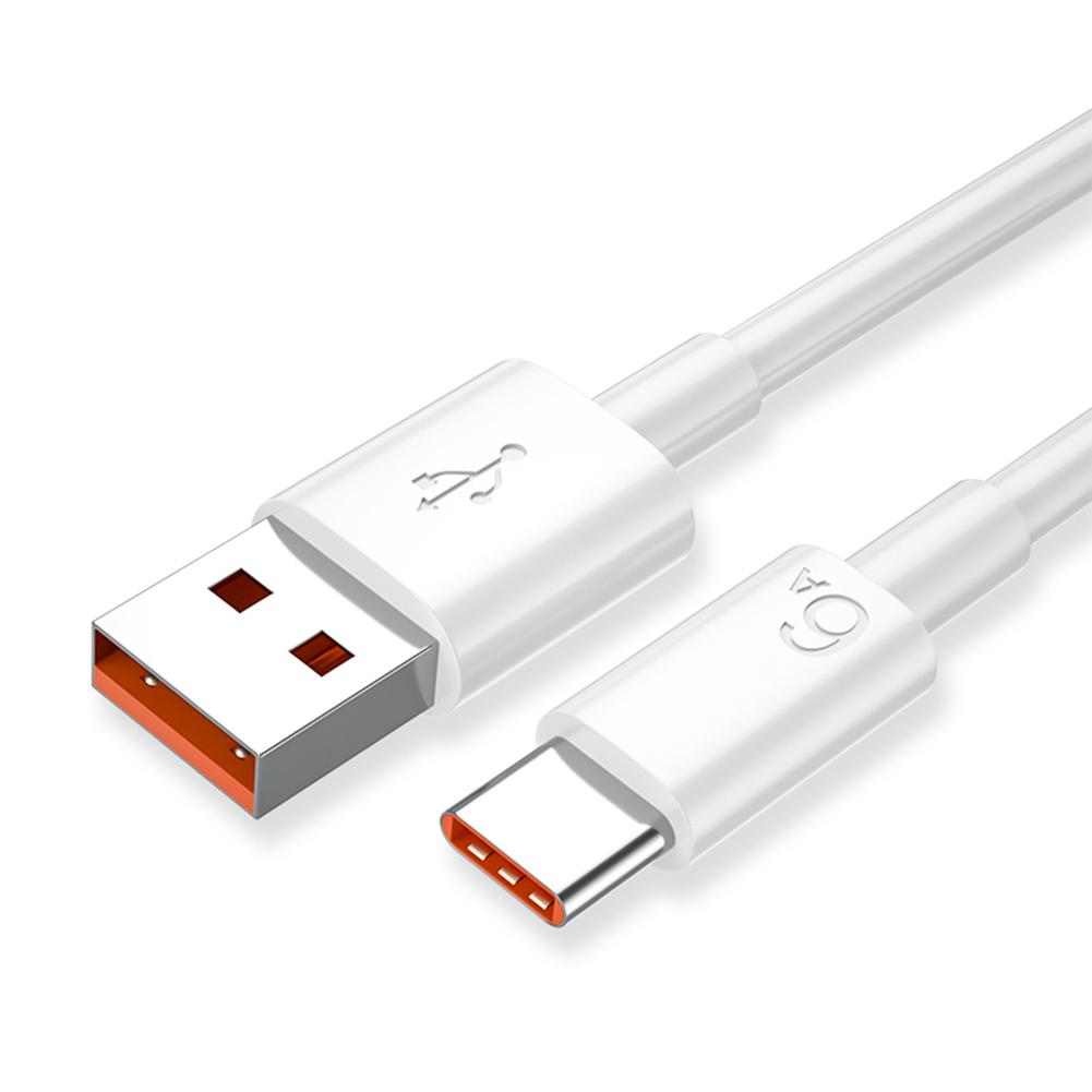 Зарядный кабель 6A/5A Аксессуары для Xiaomi Redmi POCO Huawei Honor OPPO VIVO 66W/40W Кабель для быстрой зарядки USB Type C