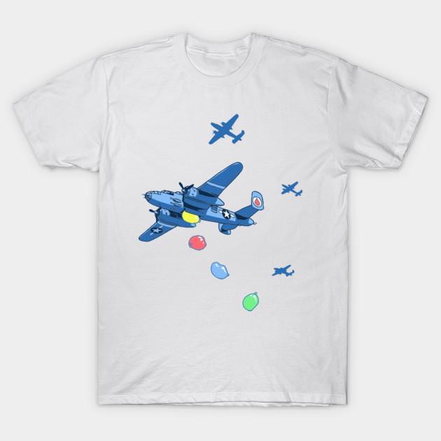 T Shirt Women Water Balloon Bombers Harajuku Print Kawaii Tshirt Summer Short Sleeve Female T-Shirt Top Tee